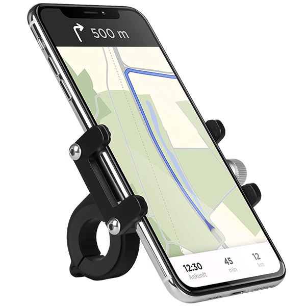 iPhone Fahrradhalterung behält das iPhone im Blick und die Hände am Lenker  - xMount@Bike